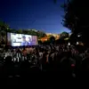 Karabağlar’da açıkhava film keyfi