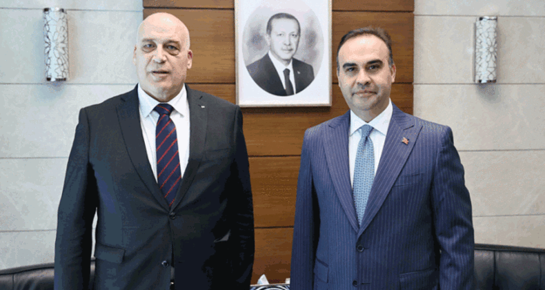 Bakan Kacır yedi ülkenin büyükelçisiyle bir araya geldi