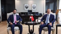 Dışişleri Bakanı Hakan Fidan, IKBY Başbakan Yardımcısı Talabani’yi Ankara’da kabul etti