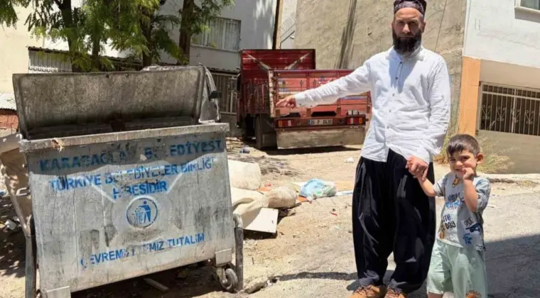 Çöpe atılan servet konteynerden çıktı